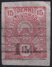 1920, Estonsko, 0018, Výplatní známka ⊙
