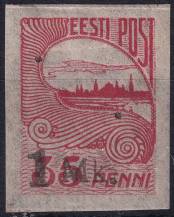 1920, Estonsko, 0019, Výplatní známka ✶