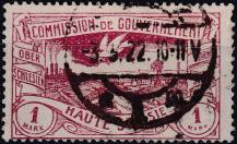 1920, Německá plebiscitní území (Horní Slezsko), 26b, Výplatní známka: Hutní závody ve Slezsku ⊙