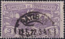 1920, Německá plebiscitní území (Horní Slezsko), 28b, Výplatní známka: Hutní závody ve Slezsku ⊙