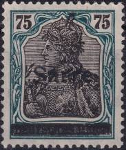 1920, Německá plebiscitní území (Sársko), 015I, Výplatní známka: Dílčí vydání známek Německé říše ✶