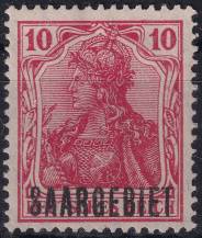 1920, Německá plebiscitní území (Sársko), 033, Výplatní známky: Dílčí část známek Německé říše ✶