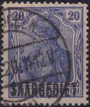 1920, Německá plebiscitní území (Sársko), 035, Výplatní známka: Dílčí část známek Německé říše ⊙