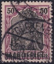 1920, Německá plebiscitní území (Sársko), 038x, Výplatní známka: Dílčí část známek Německé říše ⊙