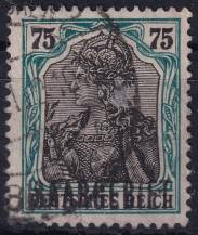 1920, Německá plebiscitní území (Sársko), 040, Výplatní známka: Dílčí část známek Německé říše ⊙