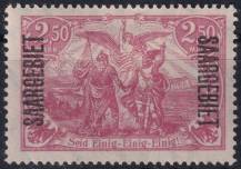 1920, Německá plebiscitní území (Sársko), 043b, Výplatní známka: Dílčí část známek Německé říše ✶