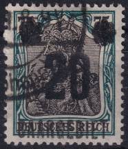 1921, Německá plebiscitní území (Sársko), 050, Výplatní známka ⊙