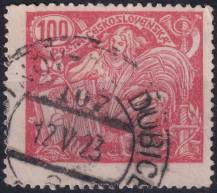 1923, ČSR I, 0173AIIVV, Výplatní známka: Hospodářství a věda (II) ⊙