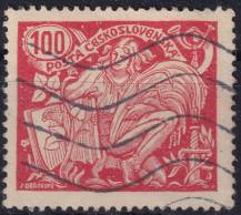 1923, ČSR I, 0173BIIDV, Výplatní známka: Hospodářství a věda (II) ⊙