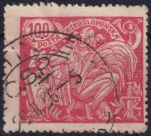 1923, ČSR I, 0173BIIVV, Výplatní známka: Hospodářství a věda (II) ⊙