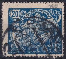 1923, ČSR I, 0174BIIVV, Výplatní známka: Hospodářství a věda (II) ⊙