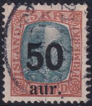 1925, Island, 0113, Výplatní známka ⊙