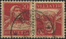 1925, Švýcarsko, 0206Tb, Výplatní známka: Tellovo poprsí ⊙