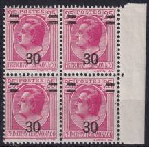 1926, Monako, 0106, Výplatní ✶✶ ⊞ o P