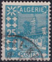 1927, Alžírsko, 0078, Výplatní známka: zemské pohledy ⊙