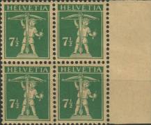1927, Švýcarsko, 0202, Výplatní známka: Tellův chlapec ∗∗ ⊞ o P