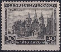 1928, ČSR I, 0233VV, 10. výročí vzniku ČSR (Jubilejní): Hradec u Opavy ✶