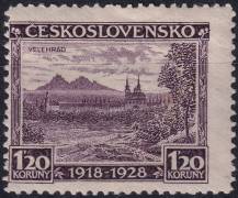 1928, ČSR I, 0238VV, 10. výročí vzniku ČSR (Jubilejní): Velehrad ✶✶