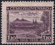 1928, ČSR I, 0238VV, 10. výročí vzniku ČSR (Jubilejní): Velehrad ✶✶