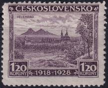 1928, ČSR I, 0238VV, 10. výročí vzniku ČSR (Jubilejní): Velehrad ✶✶