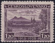 1928, ČSR I, 0238VV, 10. výročí vzniku ČSR (Jubilejní): Velehrad ✶✶