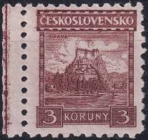 1931, ČSR I, 0224, Výplatní známka: Hrady, krajiny, města - Orava ✶ o L