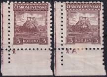 1931, ČSR I, 0224DČ, Výplatní známka: Hrady, krajiny, města - Orava ✶ L D