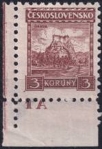 1931, ČSR I, 0224DČ, Výplatní známka: Hrady, krajiny, města - Orava ✶ L D