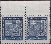 1931, ČSR I, 0248, Výplatní známka: Státní znak ✶✶ ◫ o H