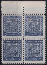 1931, ČSR I, 0248, Výplatní známka: Státní znak ✶✶/✶ ⊞ o H