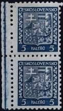 1931, ČSR I, 0248, Výplatní známka: Státní znak ✶✶ ⊟ o L