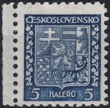 1931, ČSR I, 0248, Výplatní známka: Státní znak ✶✶ o L