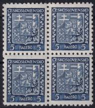 1931, ČSR I, 0248DO, Výplatní známka: Státní znak ✶ ⊞