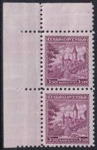 1932, ČSR I, 0265, Výplatní známka: Hrady - Křivoklát ✶✶ ⊟ L H