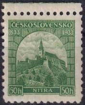 1933, ČSR I, 0273, Nitra: biskupský zámek a dóm ✶✶ o H