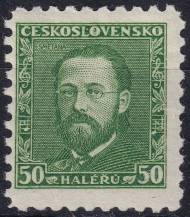 1934, ČSR I, 0275VV, 50. výročí úmrtí Bedřicha Smetany ✶✶