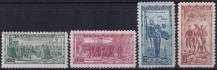 1934, ČSR I, 0276/0279, 20. výročí vzniku čs. branné moci ✶✶