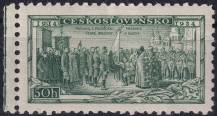 1934, ČSR I, 0276, 20. výročí vzniku čs. branné moci: přísaha České družiny v Kyjevě ✶✶ o L