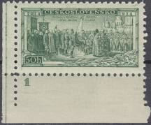 1934, ČSR I, 0276, 20. výročí vzniku čs. branné moci: Přísaha České družiny v Kyjevě ✶✶ DČ L D