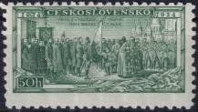 1934, ČSR I, 0276VV, 20. výročí vzniku čs. branné moci: přísaha České družiny v Kyjevě ✶✶