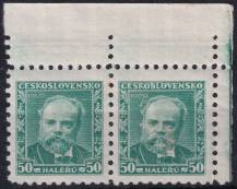 1934, ČSR I, 0280, 30. výročí úmrtí Antonína Dvořáka ✶✶ ◫ P H