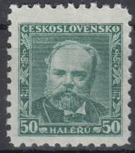 1934, ČSR I, 0280a, 30. výročí úmrtí Antonína Dvořáka ✶✶