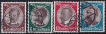 1934, Deutsches Reich, 0540/0543, Oslava koloniální památky: Koloniální výzkumníci  ⊙