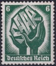 1934, Deutsches Reich, 0544, Sárský plebiscit 13. ledna 1935 ✶