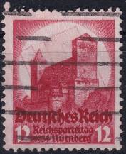 1934, Deutsches Reich, 0547, Říšský stranický sjezd, Norimberk   ⊙