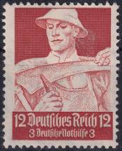 1934, Deutsches Reich, 0561, Německá pomoc v nouzi: povolání - sedlák ✶