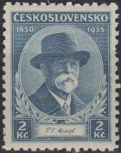 1935, ČSR I, 0287, 85. narozeniny T. G. Masaryka ✶✶