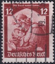 1935, Deutsches Reich, 0567, Sárský plebiscit ⊙