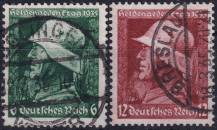 1935, Deutsches Reich, 0569/0570, Vzpomínkový den padlým vojákům za první světové války ⊙