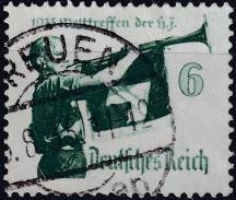 1935, Deutsches Reich, 0584, Světové setkání Hitlerovy mládeže ⊙